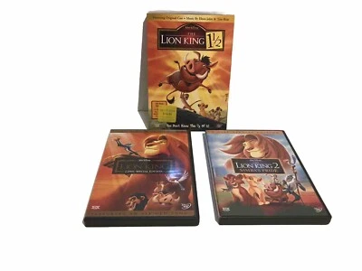 The Lion King Trilogy (DVD, 2004, 6-Disc Set) - Immagine 1 di 4