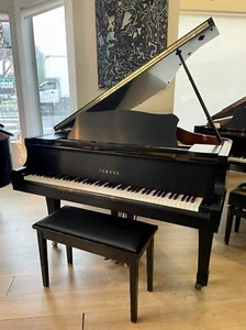 Yamaha G1 Baby Grand Piano 5'3" Satin Ebony - Picture 1 of 6