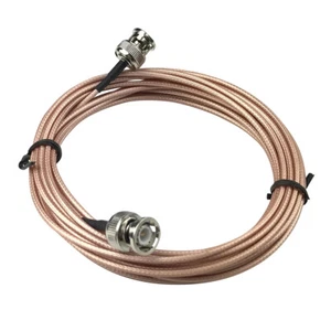 RG316 Coaxial Cable BNC Male to BNC Male Plug RF Pigtail Cord 50Ohm Low Loss LOT - Picture 1 of 10