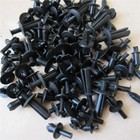 Car Door Bumper Leaf Plate Fender Trunk Screw Rivets Clips Auto Fasteners100pcs