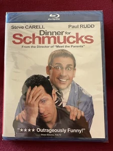 Dinner For Schmucks (Blu-Ray, 2011) Steve Carell Paul Rudd NEW SEALED - Picture 1 of 2