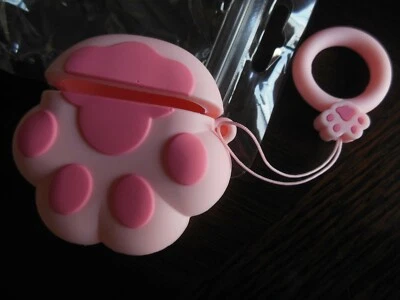 PATA DE PERRO / Funda protectora *Comp. Airpods 1st. & 2º. GEN * Rosa * Envío Gratis Foto 1 de 4