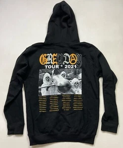 G59 Grey Day Tour 2021 Suicideboys & Pouya Graphic Pullover Hoodie Men Medium - Picture 1 of 8