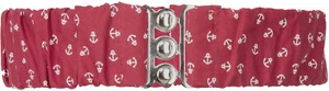 Costa ANCHOR Elastic Sailor Anker Stretch CINTURÓN DE CINTURA rojo Rockabilly - Imagen 1 de 3