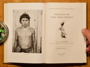 1919 1st HC, Peoples of the Philippines by A. L. Kroeber-Amer. Museum of Nat. H. - Imagen 1 de 9