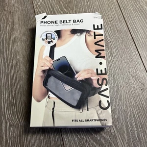 Case-Mate Everyday Phone Belt Bag - Black - Photo 1 sur 2