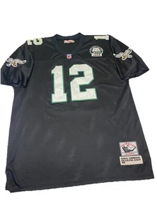 RARE VINTAGE 1992 #12 Randall Cunningham Eagles Jersey By Mitchell & Ness Sz 54 - Picture 1 of 14