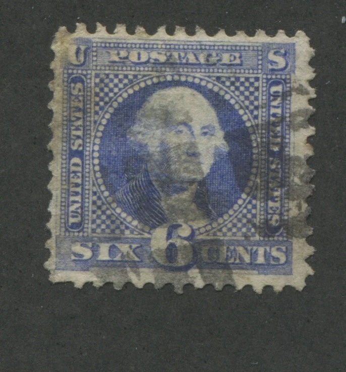 1869 US Stamp #115 6c Used F/VF Catalogue Value $200 - Image 1 of 1