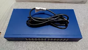 NETGEAR JGS524 v2 PROSAFE 24 PORT GIGABIT SWITCH/ETHERNET NETWORK w/power cord - Picture 1 of 13