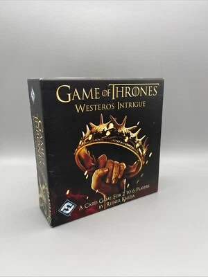 HBO Game of Thrones WESTEROS INTRIGUE Card Game 2-6 Players - Unpunched Tokens - Image 1 of 4