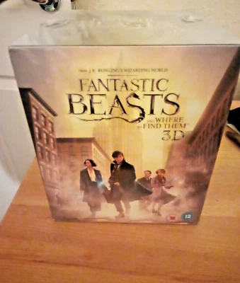Fantastic Beasts and Where To Find Them with Niffler Statue (3D Blu-ray) new - Image 1 of 4