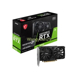 MSI GeForce RTX 3050 VENTUS 2X 6G OC GDDR6 G3050V2X6C PCIe 4.0 x16 Graphics card - Picture 1 of 11