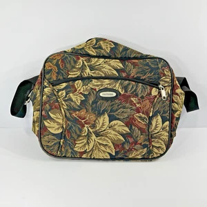 Protocol Vintage Multicolor Floral Tapestry Handgepäck Tasche mit Taschen Gurt - Bild 1 von 10