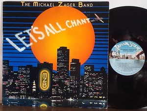 MICHAEL ZAGER Let's All Chant 1978 PRIVATE STOCK LP Jazz-Funk-Disco RONNIE CUBER - Picture 1 of 4