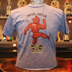 Rare Brooklyn Bowl Las Vegas Devil Child Collectible Concert Club Dive Bar Shirt - Picture 1 of 10