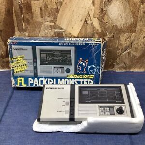Bandai FL pacman packri monster LSI GAME Japanese retro vintage Working product