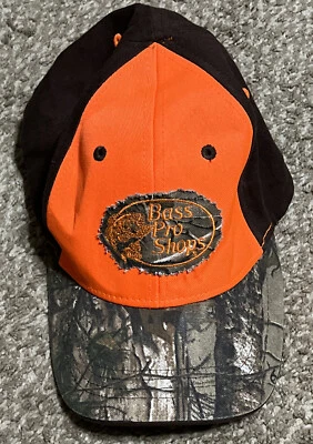 Bass Pro Shop Cap Youth 4-7 Camouflage.  brown, orange Gone Hunting - Image 1 of 4