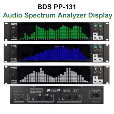BDS PP-131 Digital Audio Spectrum Analyzer Display Indicator VU Meter 31-Segment - Image 1 of 4