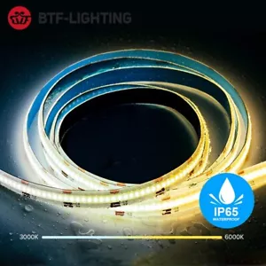 fob cob led streifen ip65 wasserdicht 5m cct led lichtst reifen dimmbar 12/24V - Bild 1 von 12