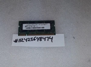 1GB 2RX8 DDR 400 CL2 PC3200S 200PIN NON-ECC UNBUFFERED DUAL RANK 64X8 - Bild 1 von 1
