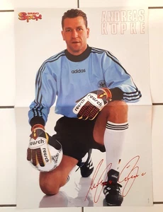 Bravo Sport POSTER Eintracht Frankfurt Andreas Köpke DFB Bundesliga Fußball - Bild 1 von 1