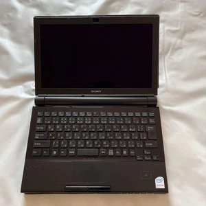 Vaio Vgn-Tz90S Laptop 13.3 Notebook Windows Vista Ultra Portable Silver - Picture 1 of 8