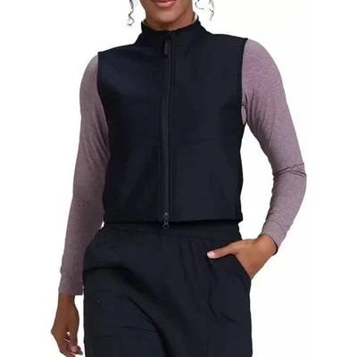 Bad Birdie 裁剪模拟颈部软壳高尔夫背心全新带标签 XL — 第 1/4 张图片