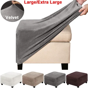 Cubiertas Protector de Almacenamiento Plegable Elástico Reposapiés Pie Taburete Cubiertas Sala de Estar - Imagen 1 de 29