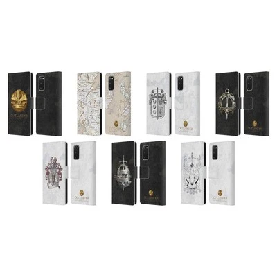OFFICIAL OUTLANDER SEALS AND ICONS LEATHER BOOK WALLET CASE FOR SAMSUNG PHONES 2 - Image 1 of 4