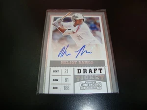 Heliot Ramos San Francisco Giants Certified Auto Autograph 2017 Contenders Draft - Picture 1 of 7