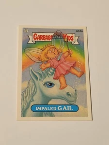 1987 Garbage Pail Kids GPK - Series 11 - Impaled Gail #452a - Picture 1 of 2
