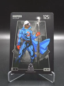 Harpoon "Bryce Harper" Bo Jackson Battle Arena Update Base Steel #129 - Picture 1 of 4