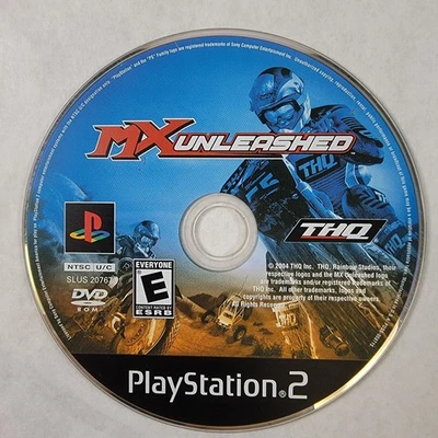MX Unleashed - Loose Sony PS2 Playstation 2 Disc - Image 1 of 2