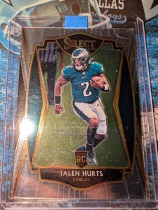 2020 Panini Select #150 Jalen Hurts Premier RC🦅 Philadelphia Eagles🦅SPEDIZIONE GRATUITA - Foto 1 di 5