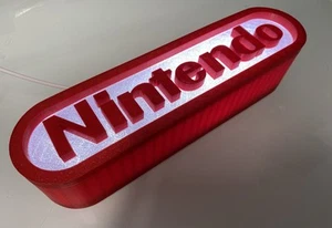 Nintendo USB LED Leuchtschild Leuchtkasten USB Lampen - Bild 1 von 5