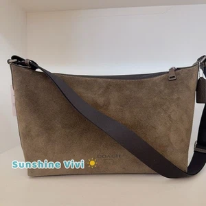 Neu mit Etikett Coach Finn Umhängetasche CCG17 Uniform grün - Bild 1 von 5