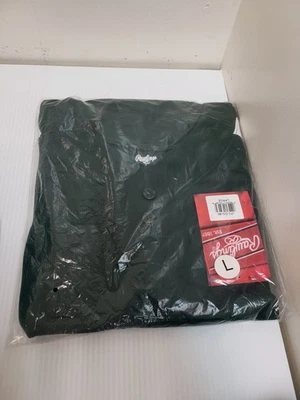 Camiseta Rawlings 2 botões verde/branco grande JP2-DG-90 - Imagem 1 de 2