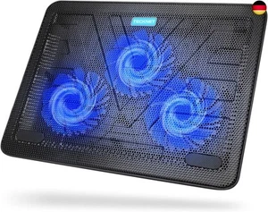 TECKNET Laptop Kühlpads, Laptop Kühler für 12-17 Zoll, Cooling Pad Notebook Co - Bild 1 von 7