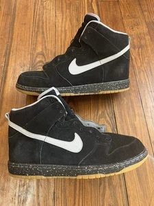 NIKE DUNK HIGH ARC SUPREME GRÖSSE 12 NIKEiD 2014 ALIFE SCHWARZ WILDLEDER GUMMIBODEN - Bild 1 von 8