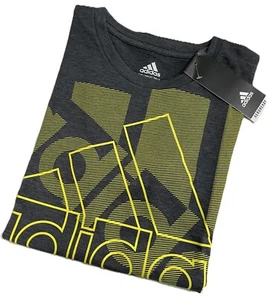 Adidas Youth Boys' Stay Dry Moisture-Wicking Aeroready Gray T-Shirt size Med - Picture 1 of 11