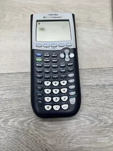 Calculadora gráfica Texas Instruments TI-84 Plus negra con cubierta - Ver descripción - Imagen 1 de 11