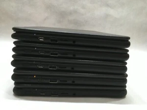 Lot of 5 Dell Chromebook 11 3100 Celeron 4 GB Ram 16 GB Storage Issues- FT - Picture 1 of 8