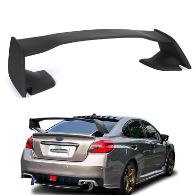 Alerón trasero estilo JDM negro mate para Subaru WRX/WRX STI 2015-2021 Foto 1 de 4
