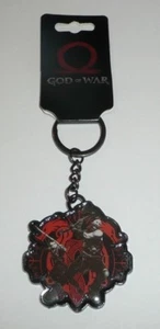 God of War 4 Keychain Kratos Metal Video Game GoW Ares 2018 Key Chain - Picture 1 of 4