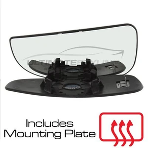 Lower Dead Angle Mirror Glass Fits Fiat Ducato 2014-2022 Heated Passenger Side - Picture 1 of 7