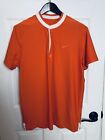 Nike Roger Federer RF 2010 Miami Henley Polo Tennis Shirt Large Rafa Nadal