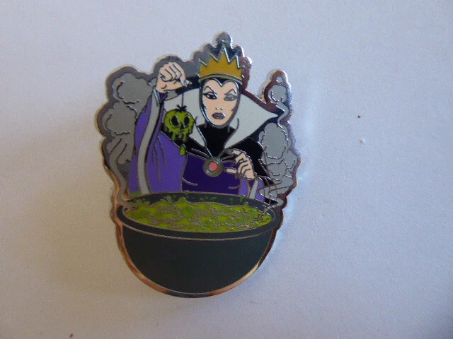 Disney Tauschen Pin Monogramm - Böse Königin Halten Poison Apple - Kessel - Bild 1 von 1