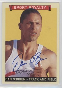 2008 Upper Deck Goudey Sport Royalty Auto Dan O'Brien #GSR-DO Auto