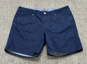 Toad & Co marineblau bedruckt Zwei-Wege-Stretch Shorts Outdoor Freizeit Damen 6 - Bild 1 von 8