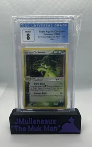 2004 Team Aqua’s Cacturne Pokémon EX Team Magma Vs Aqua Holo CGC 8 - Picture 1 of 2